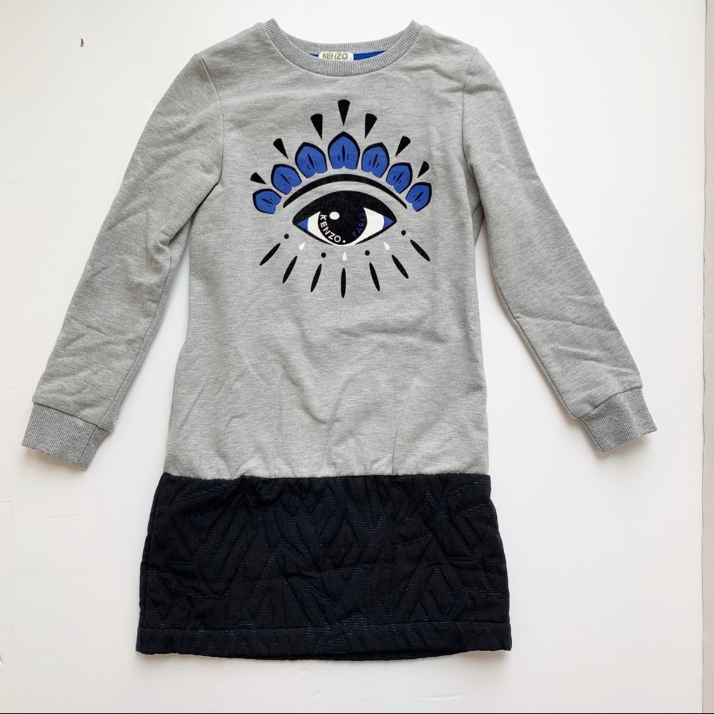 Kenzo 8 Eye Sweatshirt Dress
